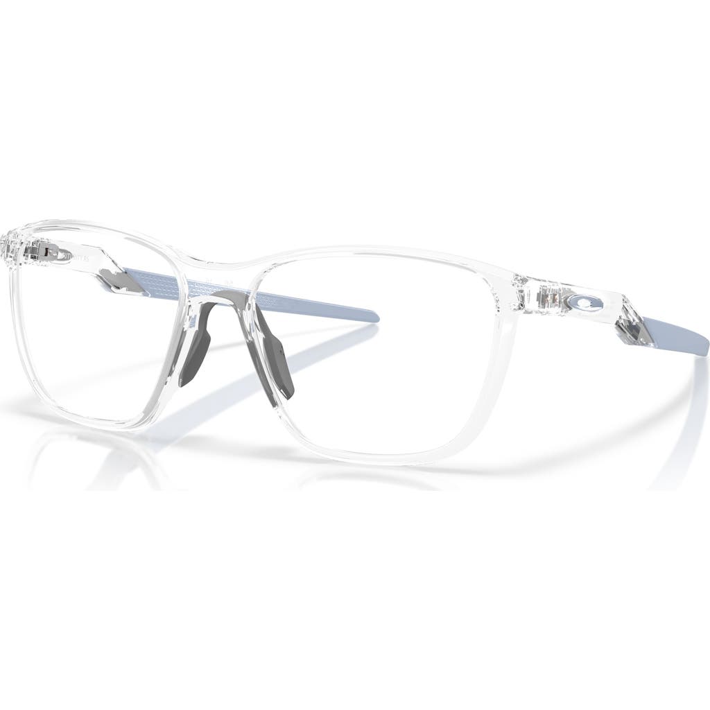 Oakley 56mm Square Optical Glasses In Neutral
