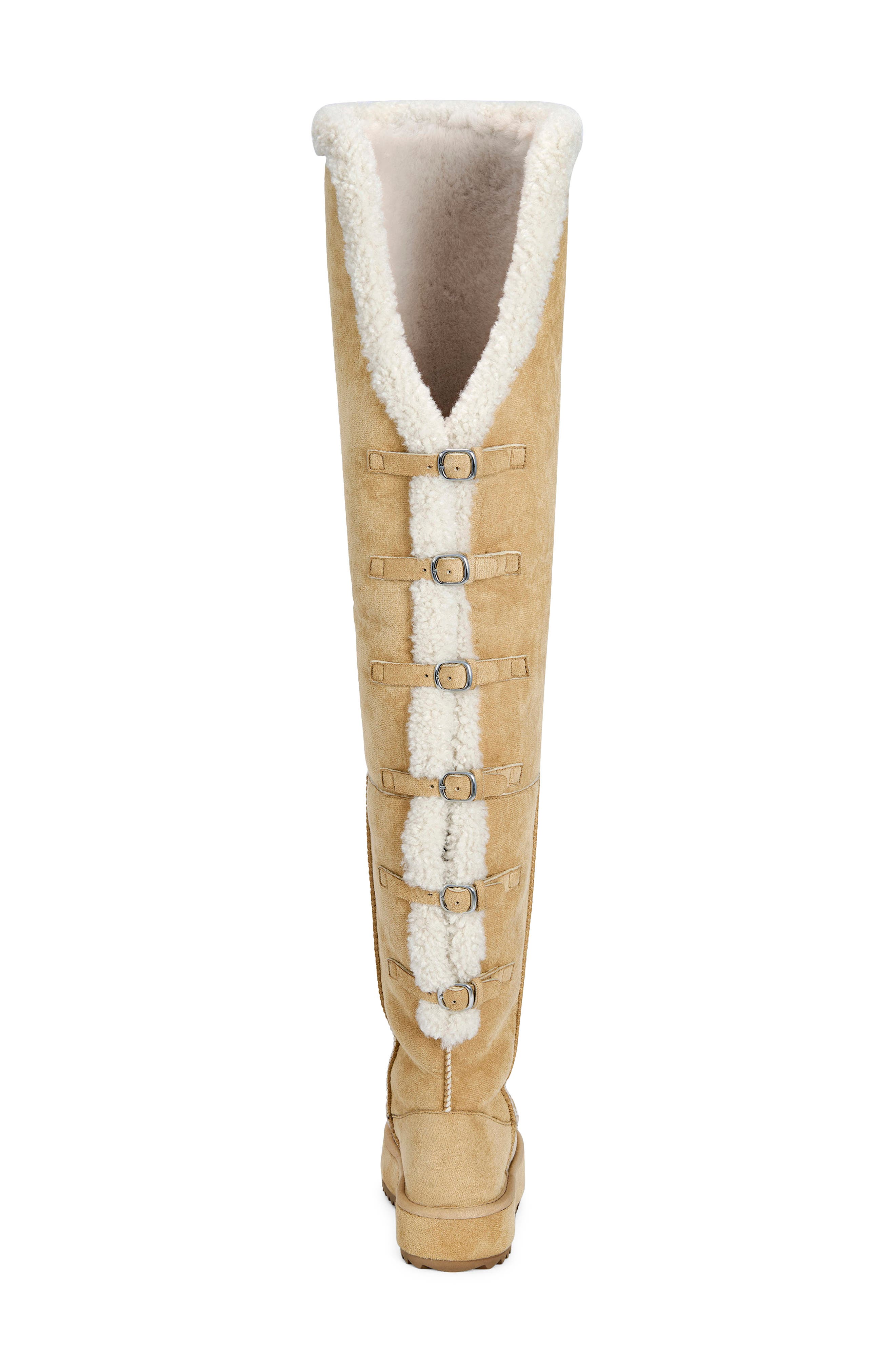 Shea Over the Knee Boot, Alternate, color, SAND