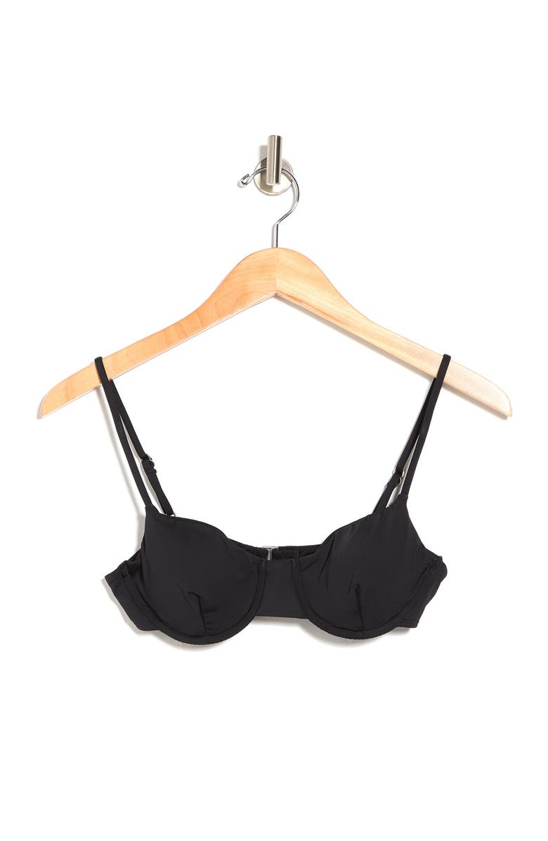 The Bikini Lab Solid Underwire Bikini Top, Main, color,