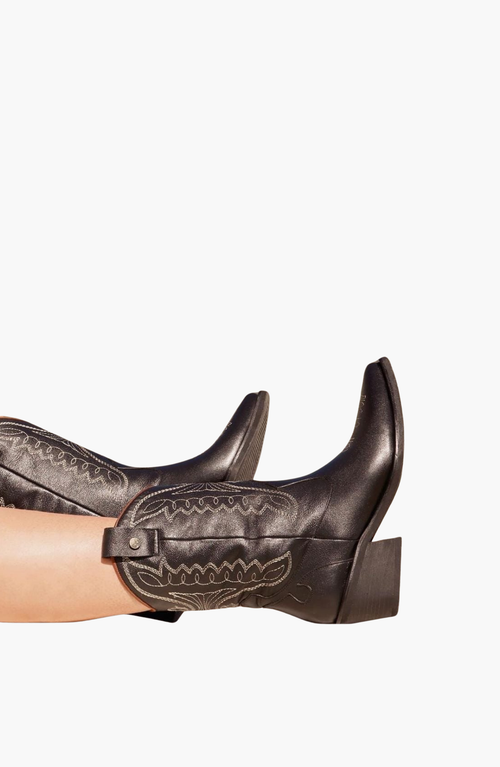 Stivali New York Unstoppable Western Cowboy Boots In Black
