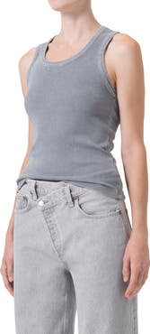 AGOLDE Poppy Rib Tank
