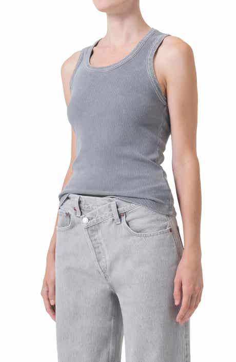 AGOLDE Poppy Rib Tank