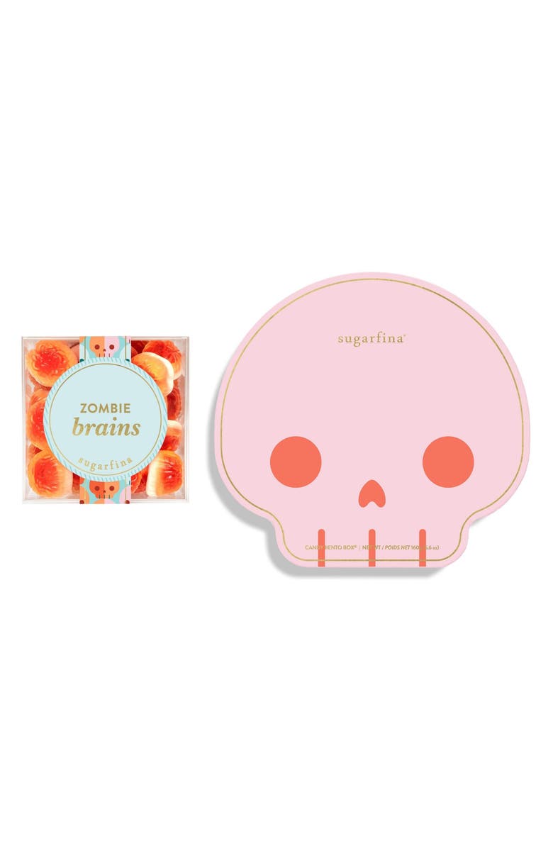 sugarfina Skelebration Sugar Skull Candy Cube Bento Box, Main, color, 