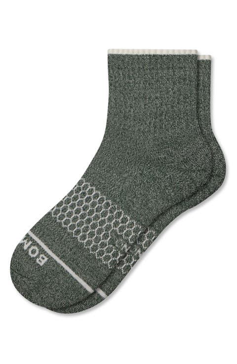 Merino Wool Blend Quarter Socks