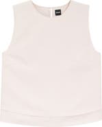 BOSS Bliny Layered Hem Split Back Top