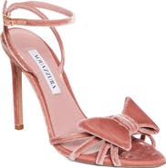 Aquazzura Black Tie Ankle Strap Sandal