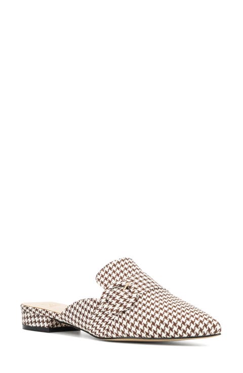 Parker Houndstooth Mule (Women)