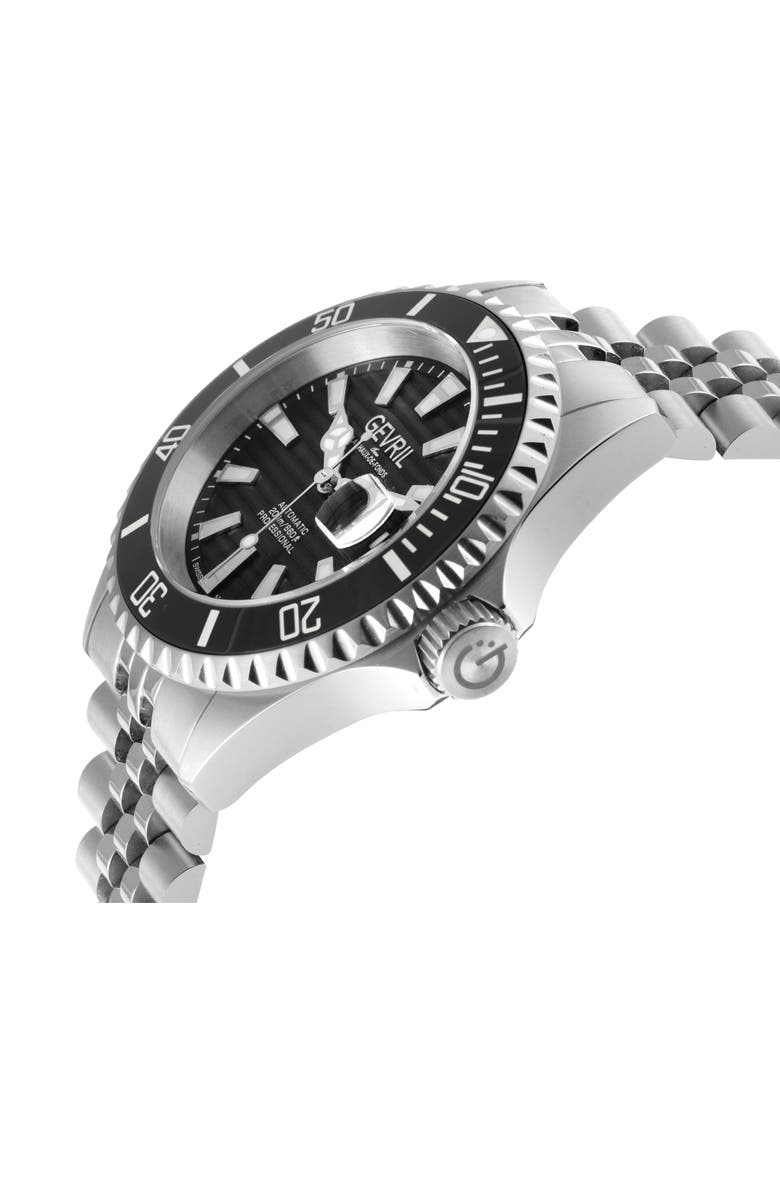 GEVRIL Chambers Swiss Automatic Bracelet Watch, 42mm, Alternate, color, 