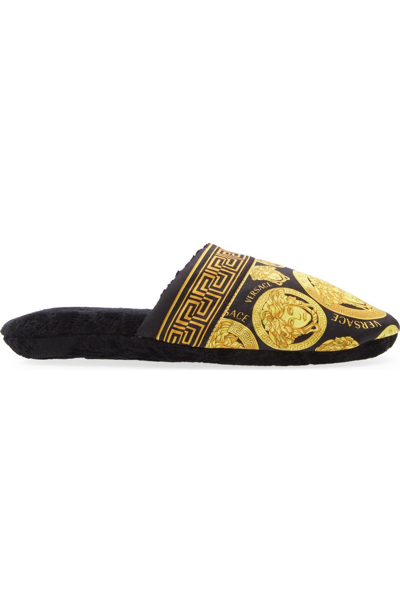 Versace Medusa Amplified Slipper, Alternate, color,