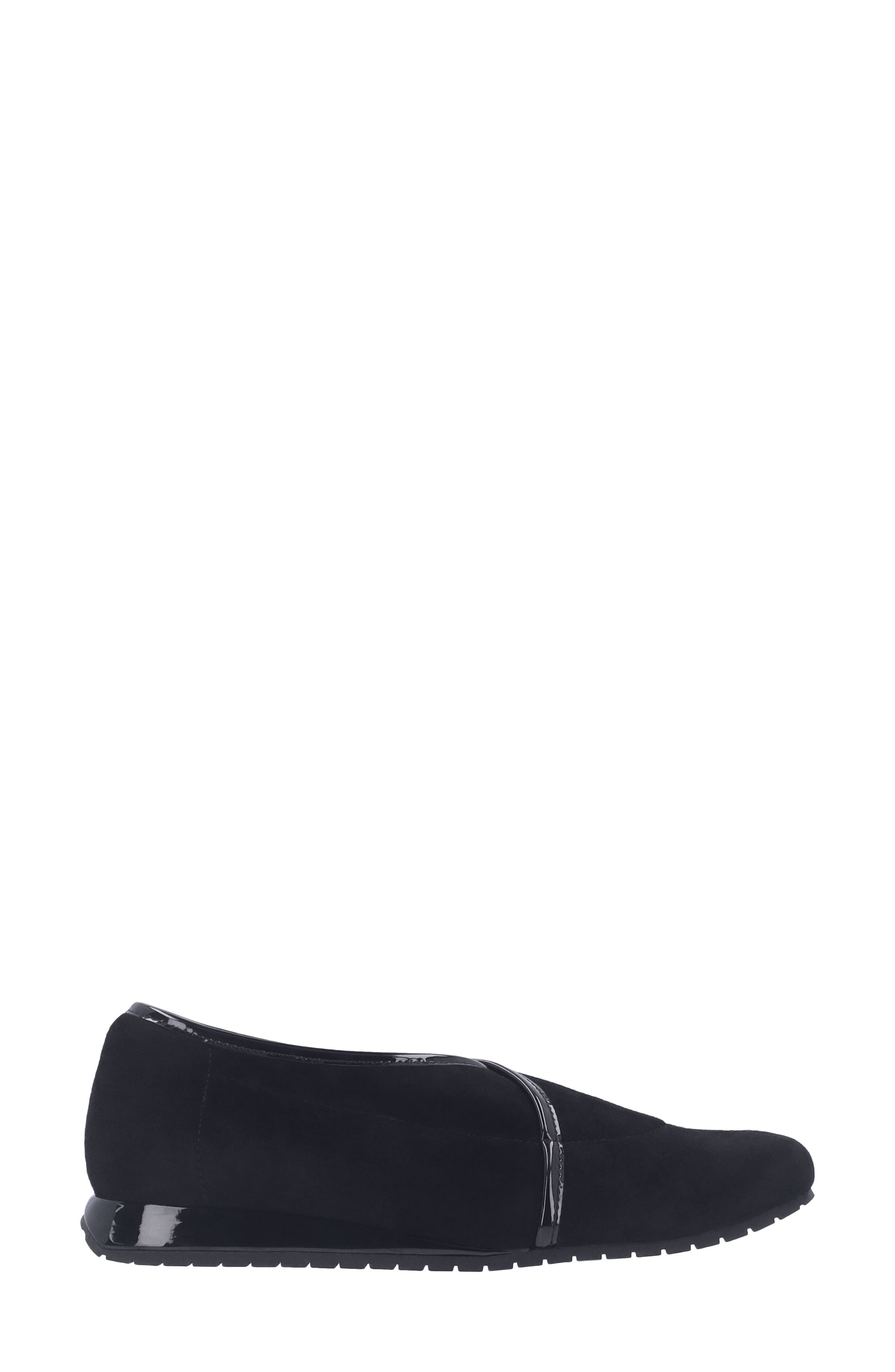 Taura Flat, Alternate, color, BLACK