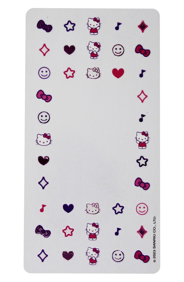THE CREME SHOP Hello Kitty 50-Piece Nail Decals & Nail Polish Set, Alternate, color, 