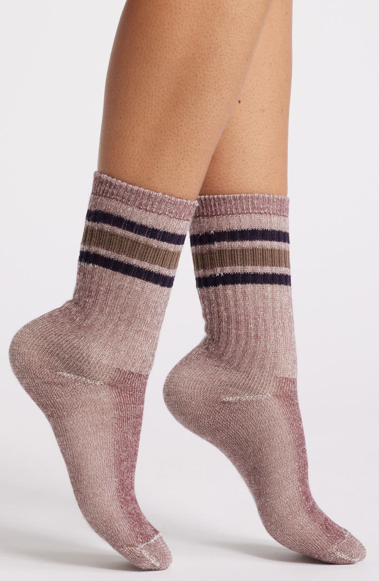 American Trench Merino Wool Blend Activity Crew Socks, Main, color,