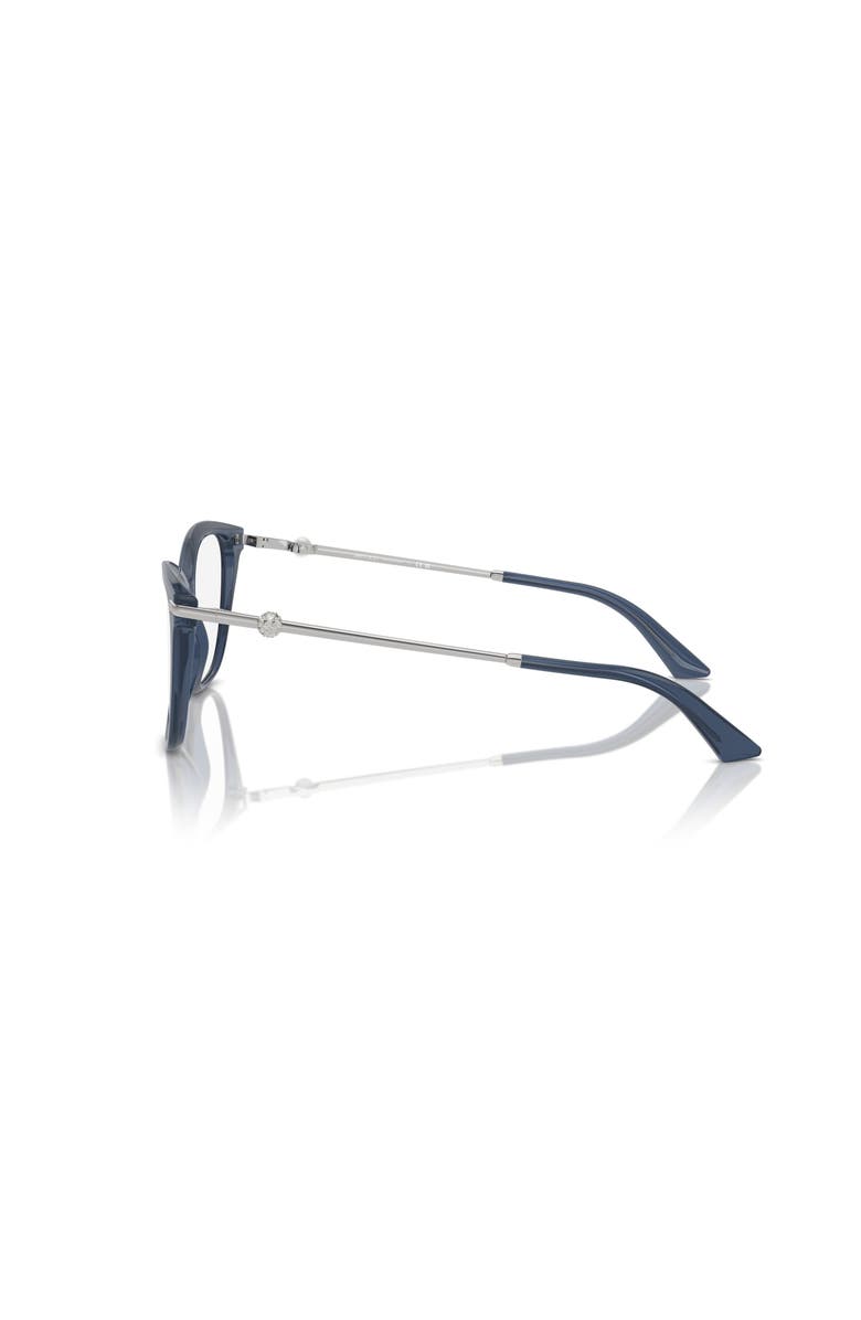 Jimmy Choo 54mm Rectangle optical glasses, Alternate, color, Blue