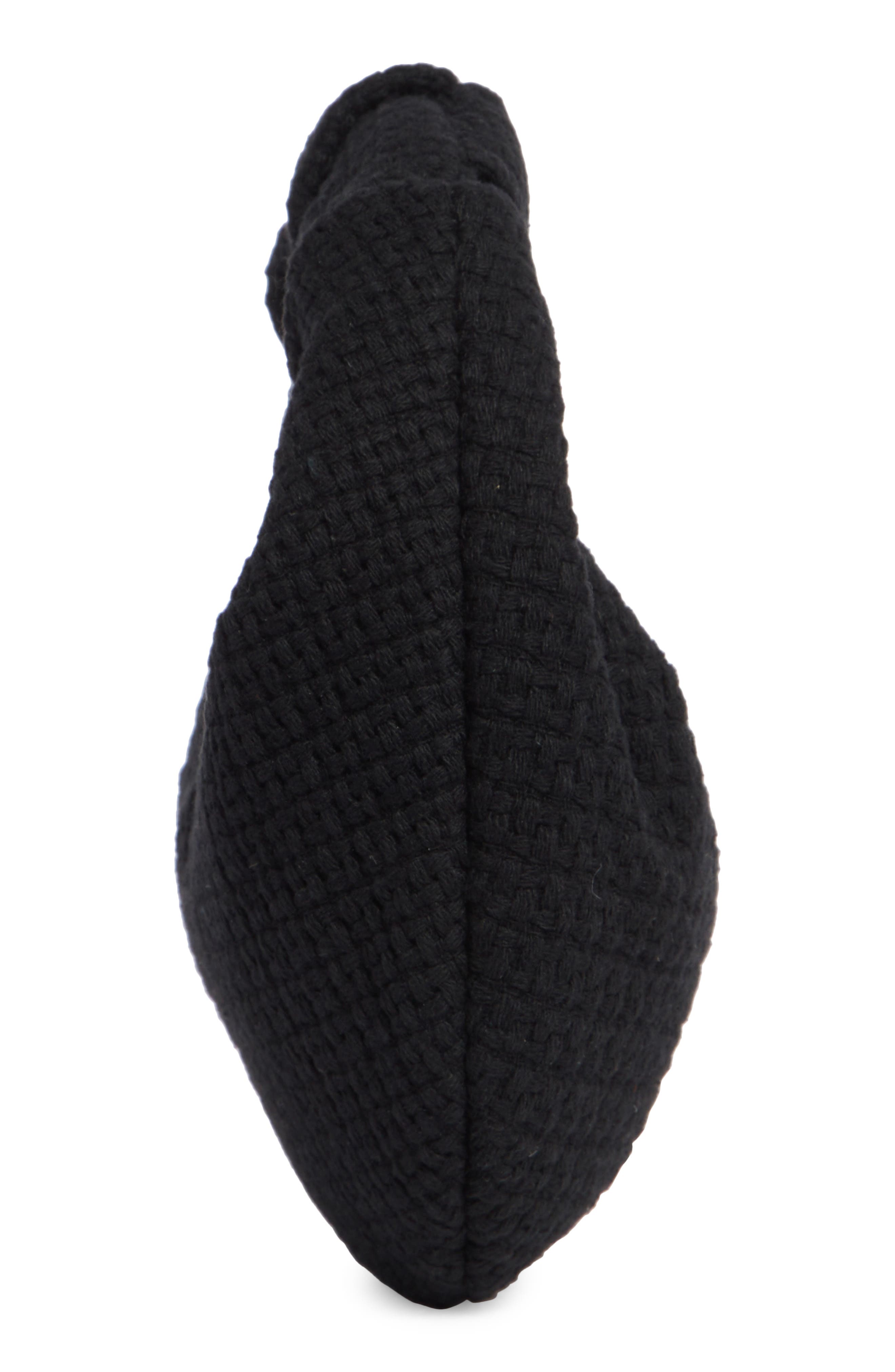 URBAN EXPRESSIONS HANDBAGS Knotted Handle Bag, Alternate, color, Black