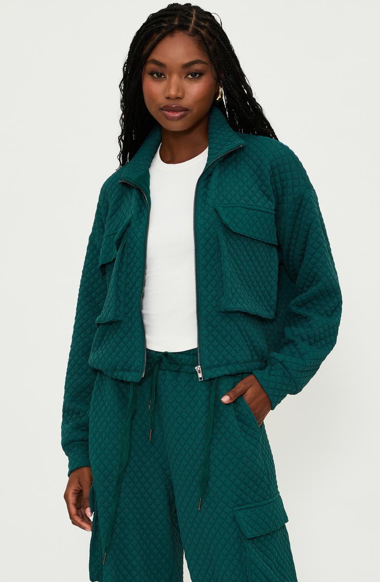 Beach Riot Maren Quilted Jacket, Alternate, color, Pine Quilt