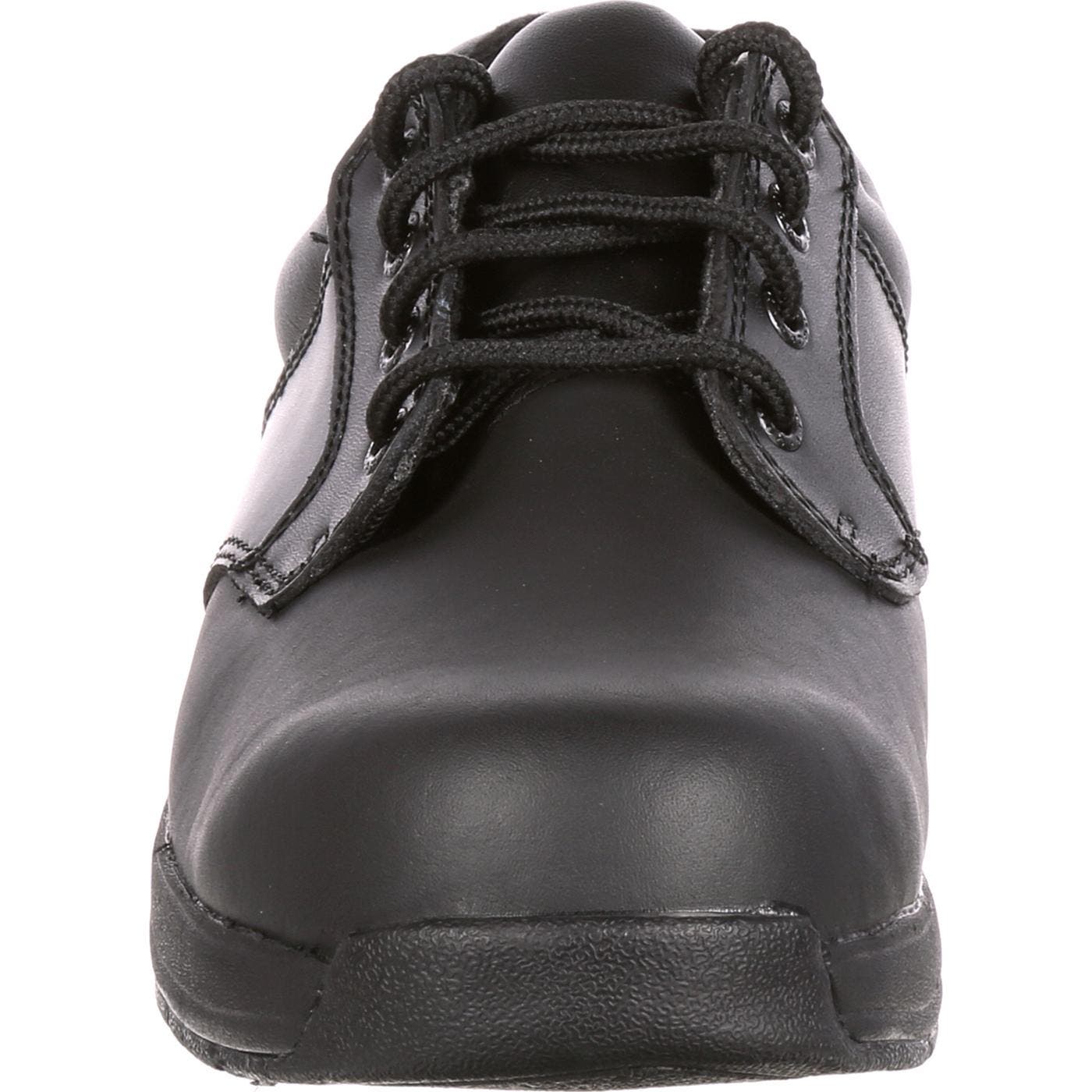 Rocky SlipStop 911 Plain Toe Oxford Shoe, Alternate, color, Black