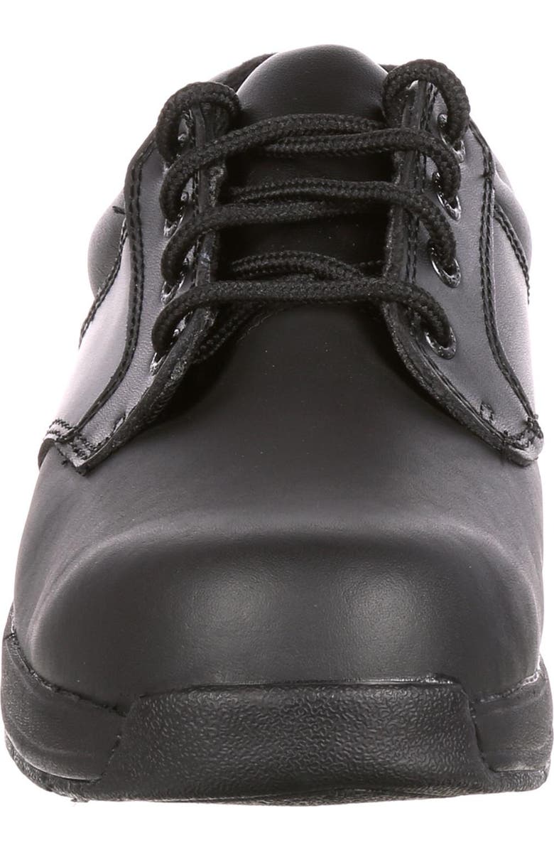 Rocky SlipStop 911 Plain Toe Oxford Shoe, Alternate, color, Black