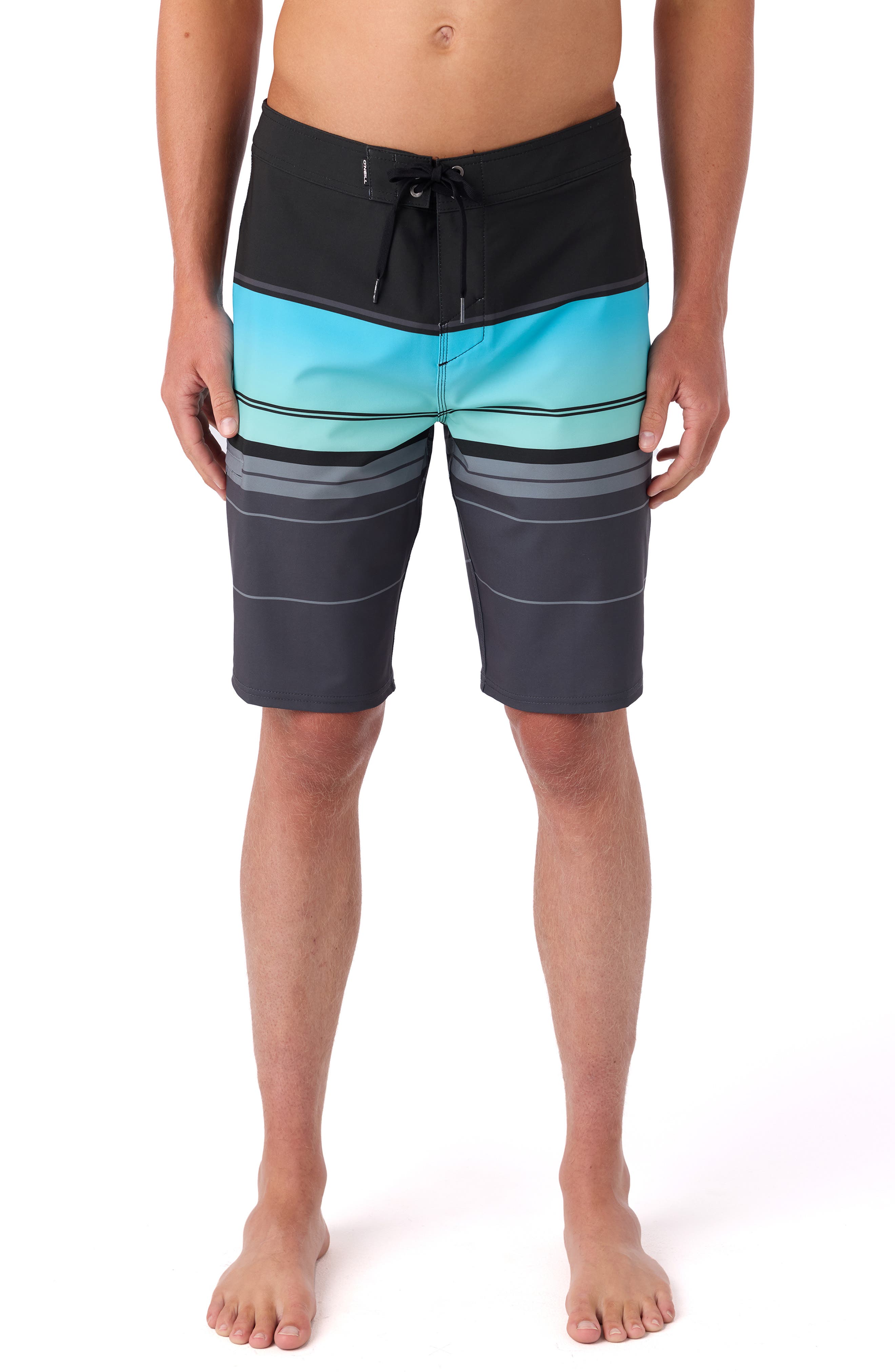 O'Neill Hyperfreak Heat Stripe Board Shorts (Men) | Nordstrom
