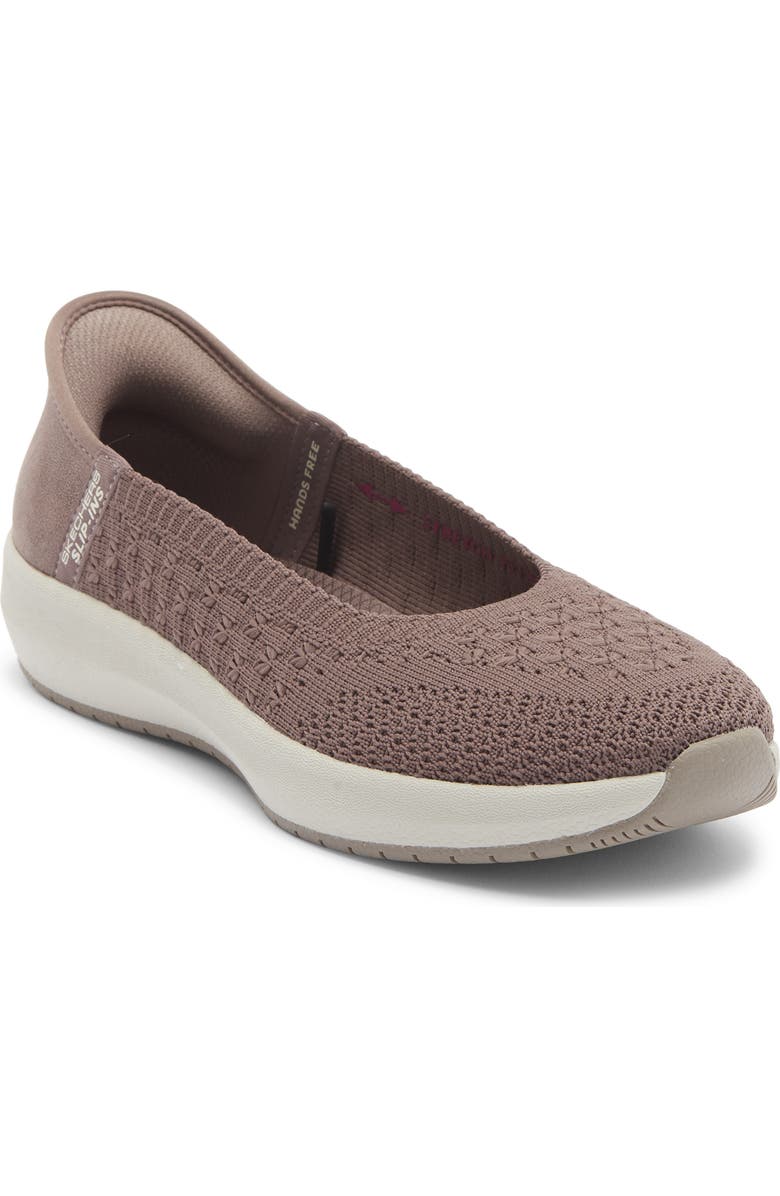 SKECHERS Slip-Ins Cleo Swift Skimmer Flat, Main, color, Mauve