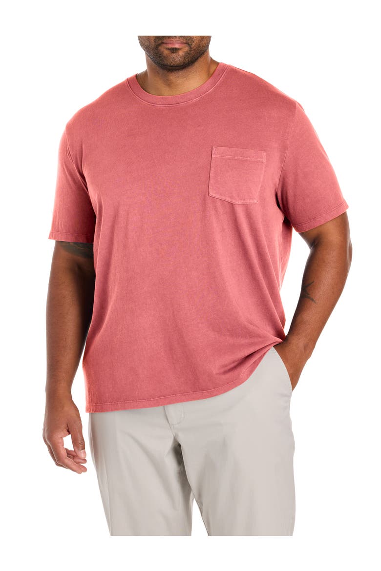 Big & Tall Garment-Dyed Surf Pocket Tee, Main, color, MARINER
