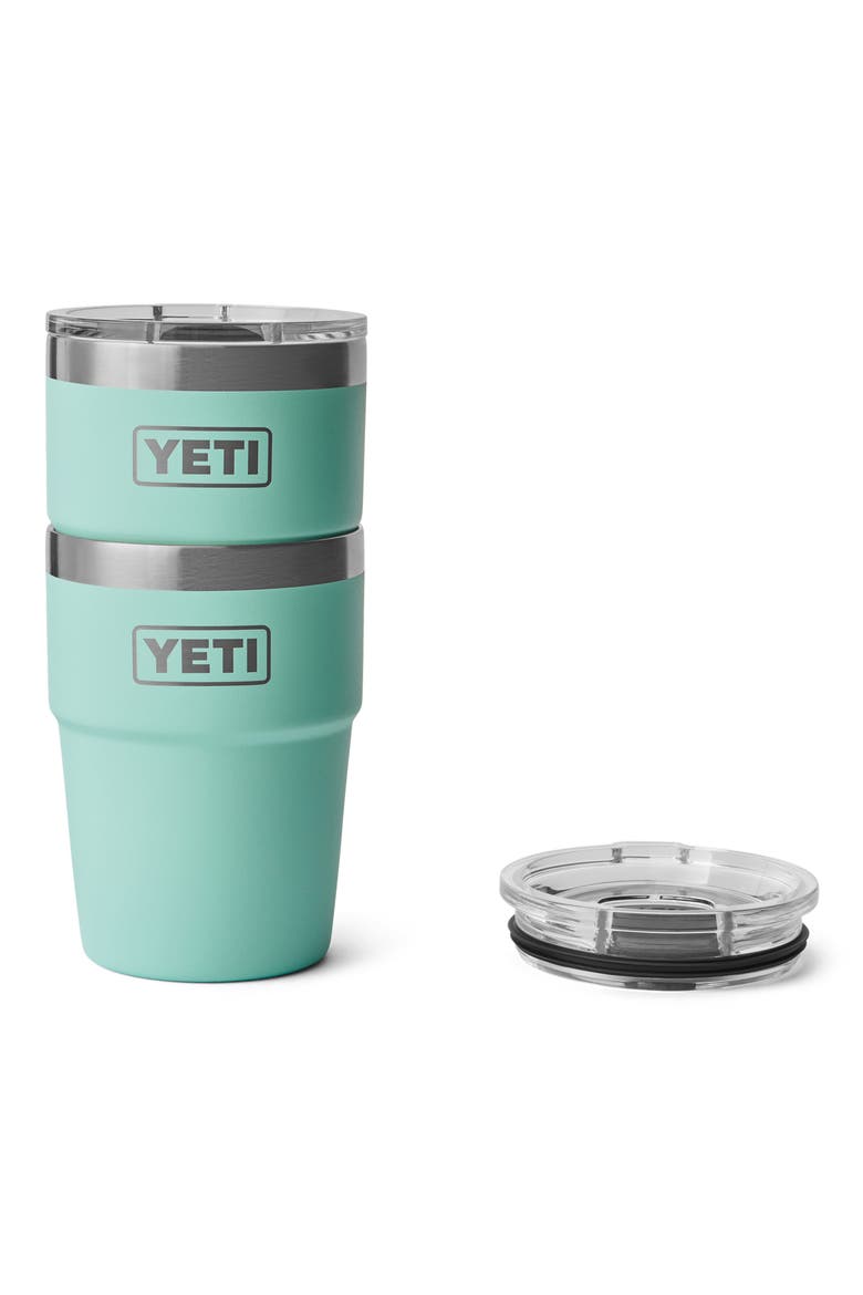 Rambler 16-Ounce Stackable Cup, Alternate, color, SEAFOAM