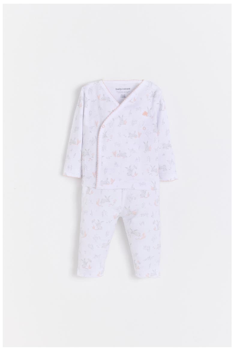 Bunny Romper Set Girls, Main, color, Pink