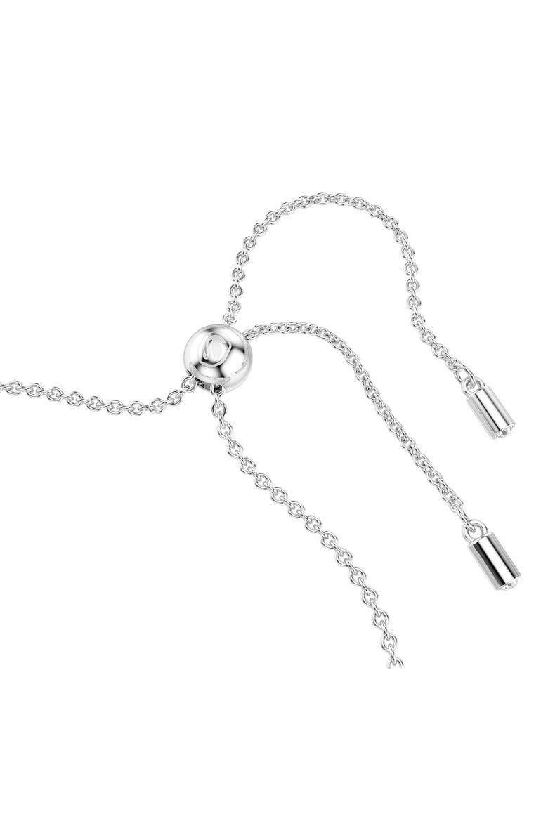 Swarovski Matrix Bypass Bracelet, Alternate, color, Blue/ Silver