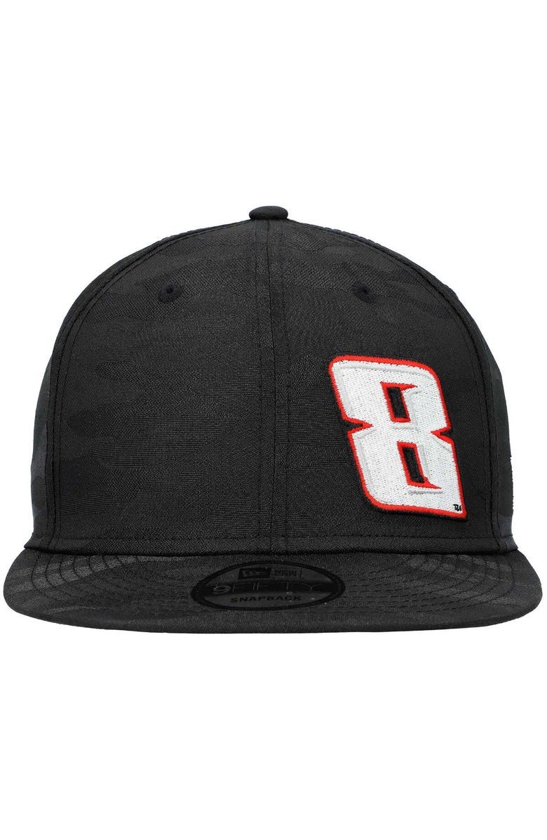 New Era Men's New Era Black Kyle Busch 9FIFTY Flawless Adjustable Hat, Alternate, color, Black