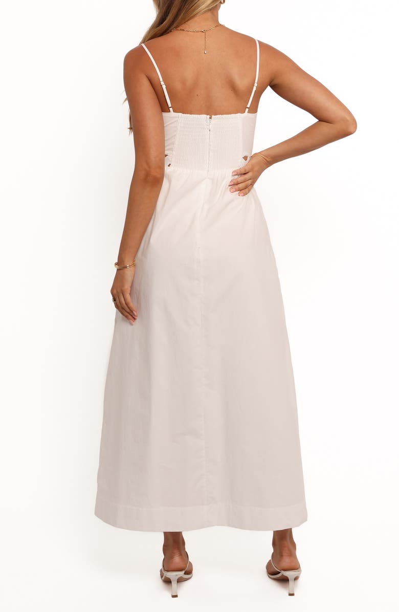 Petal & Pup Angelus Cotton Sundress, Alternate, color, White