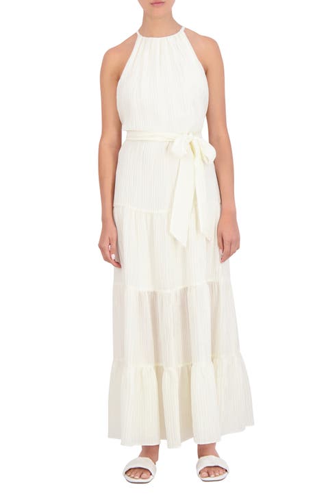 Tiered Gauze Maxi Dress