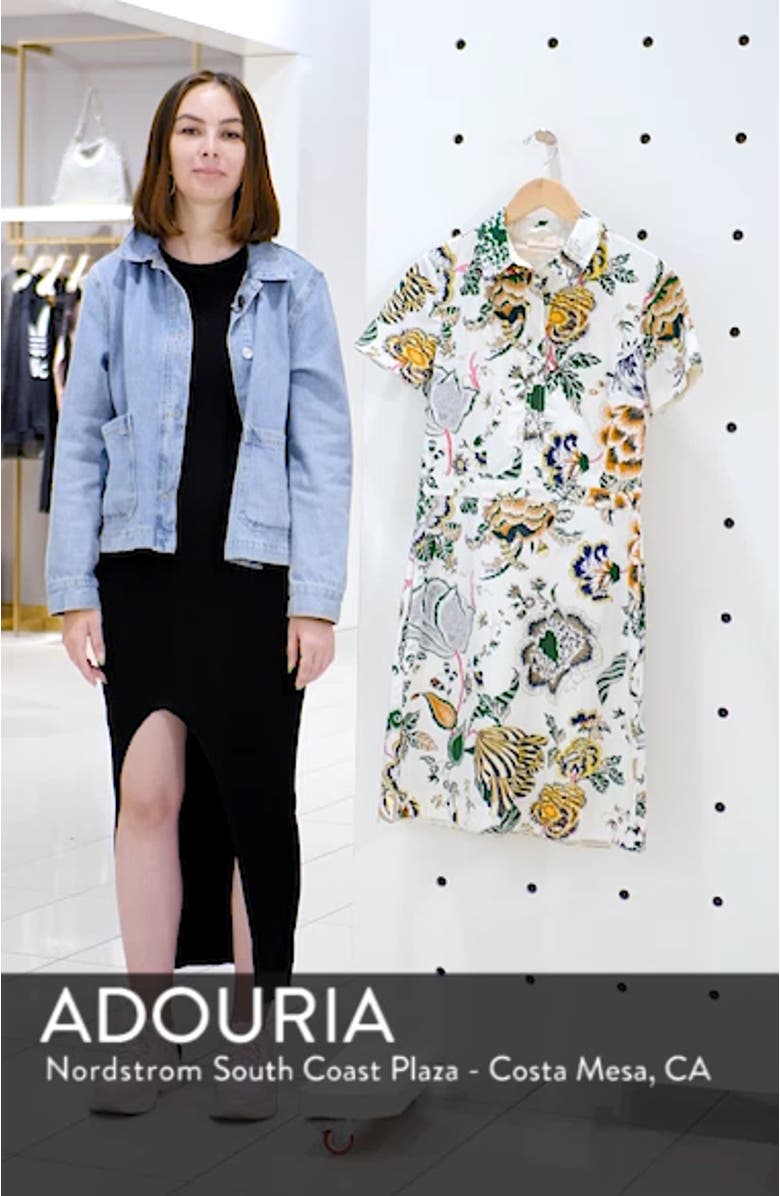 Tilly Floral Shirtdress, sales video thumbnail