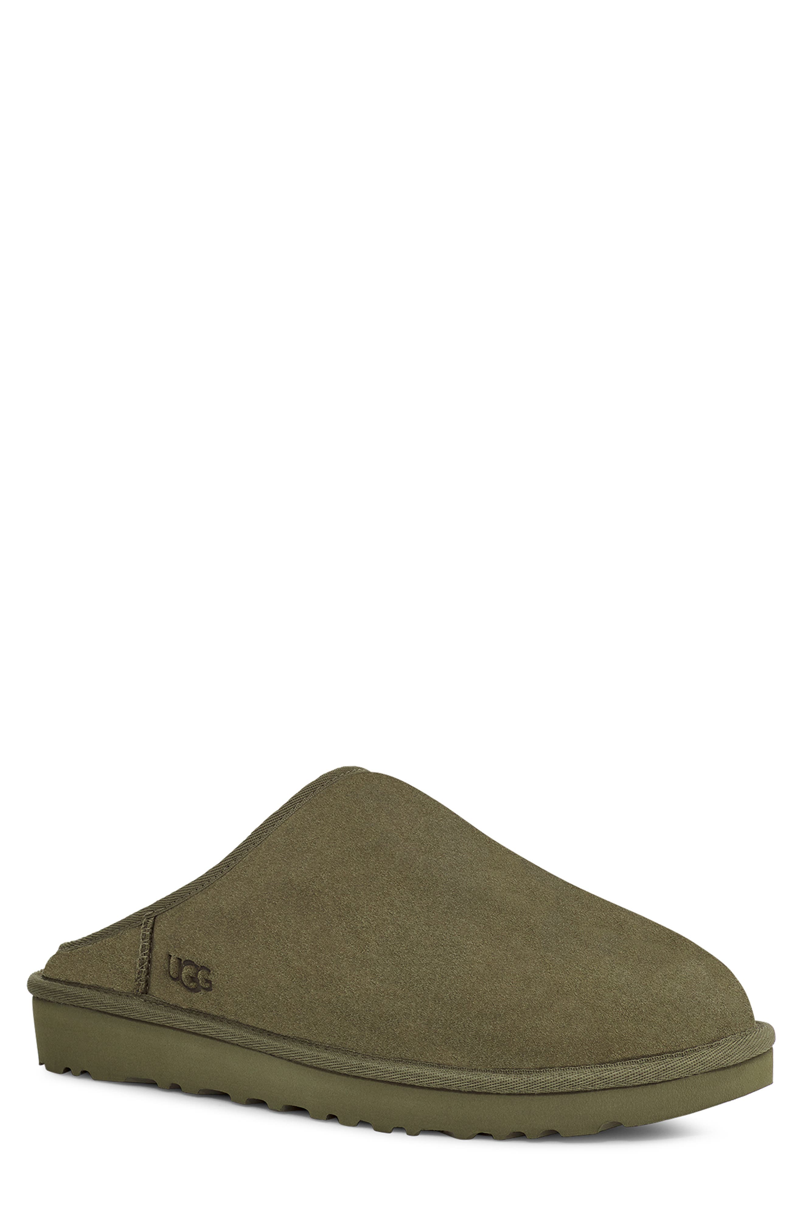 UGG<sup>®</sup> Classic Slip-On Slipper, Main, color, Moss Green