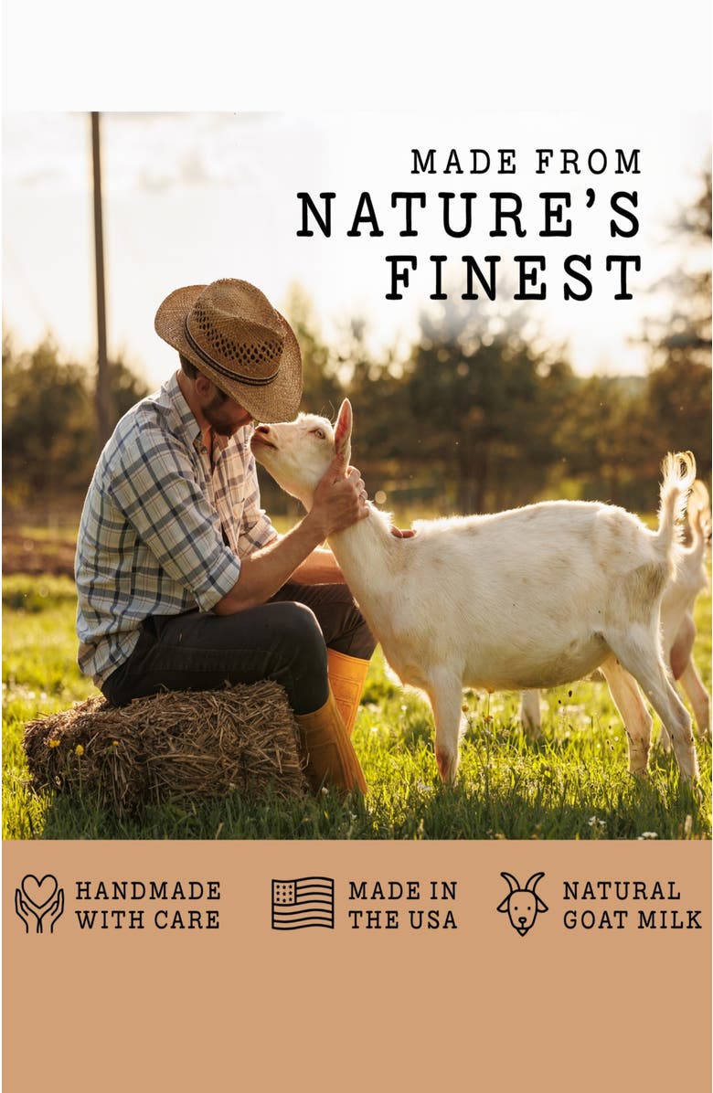 Lovery Handmade Goat Milk Soap Made in USA - Moroccan Vanilla - 3 Pack, Alternate, color, Red, Beige, Black