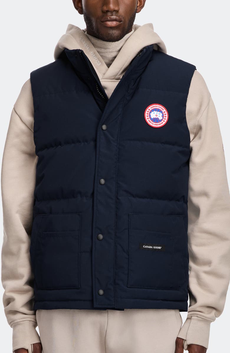 Canada Goose Freestyle Water Repellent 625 Fill Power Down Vest, Main, color, Atlantic Navy