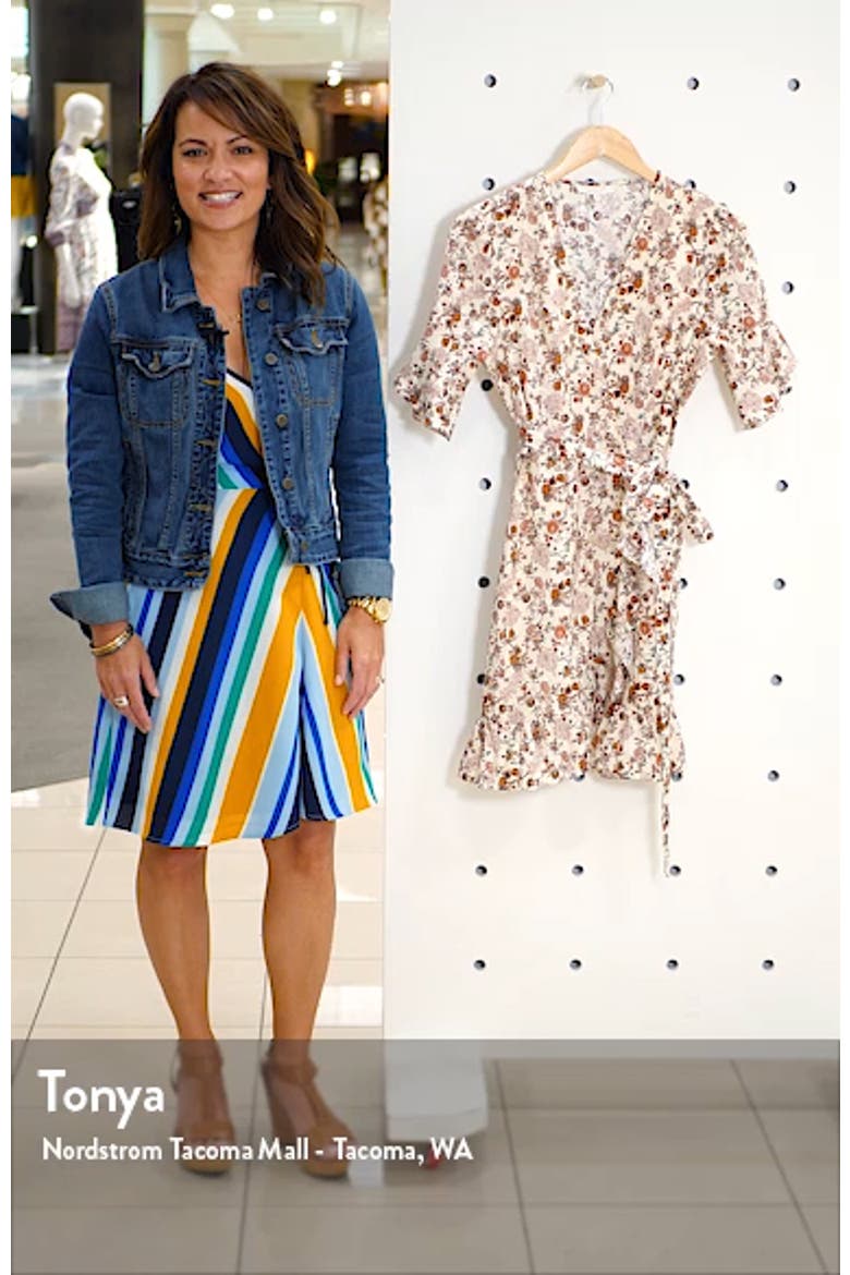 Ruffle Wrap Dress video