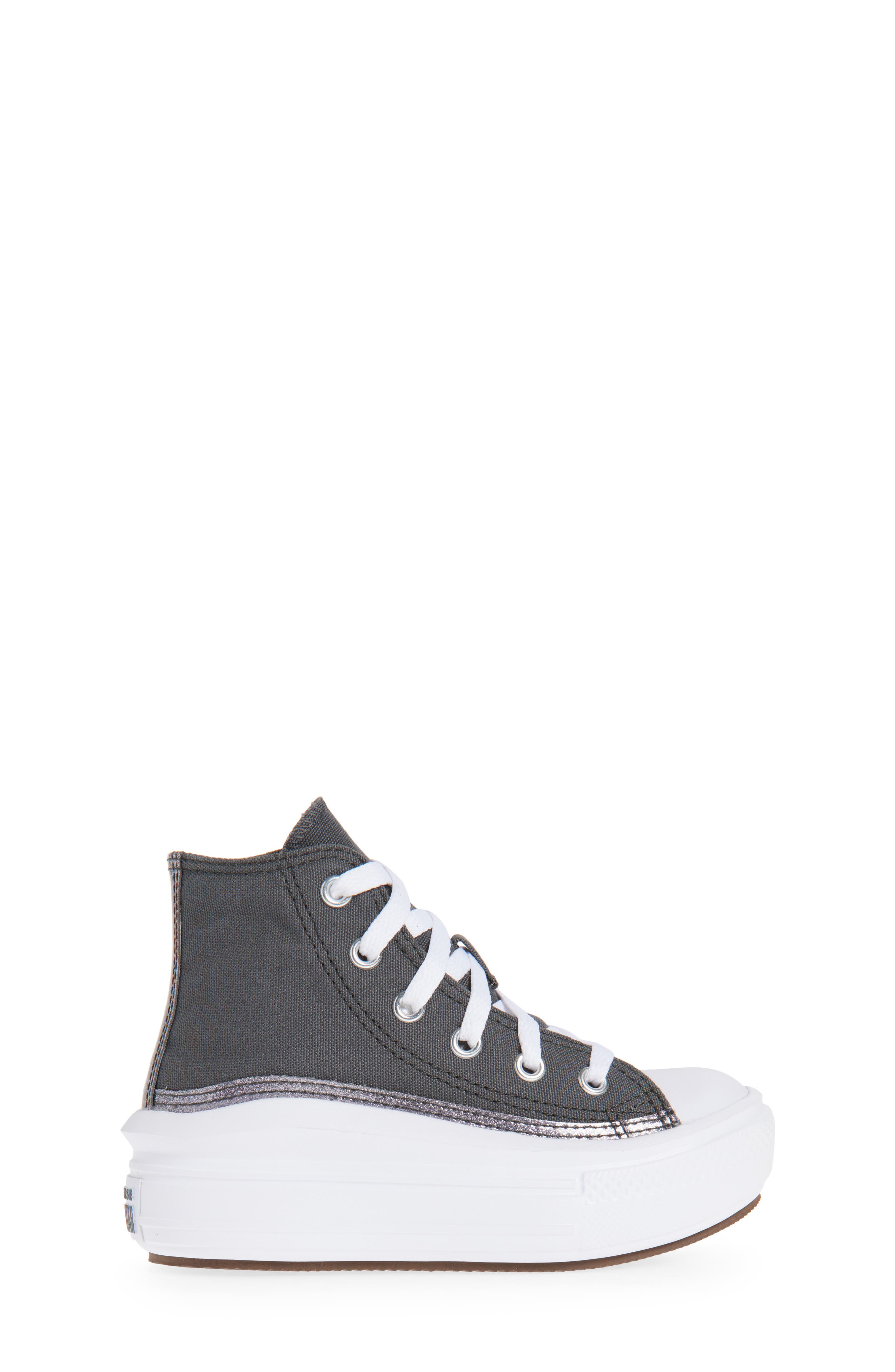 Converse Kids' Chuck Taylor<sup>®</sup> All Star<sup>®</sup> Move High Top Platform Sneaker, Alternate, color, 