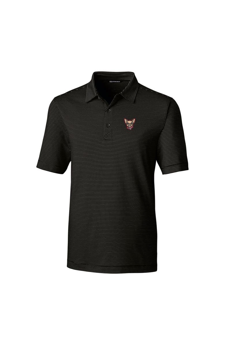 Cutter & Buck Men's Cutter & Buck  Black El Paso Chihuahuas Forge Pencil Stripe Stretch DryTec Polo, Alternate, color, 