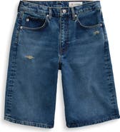AG Thalia Denim Bermuda Shorts