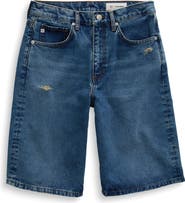 AG Thalia Denim Bermuda Shorts