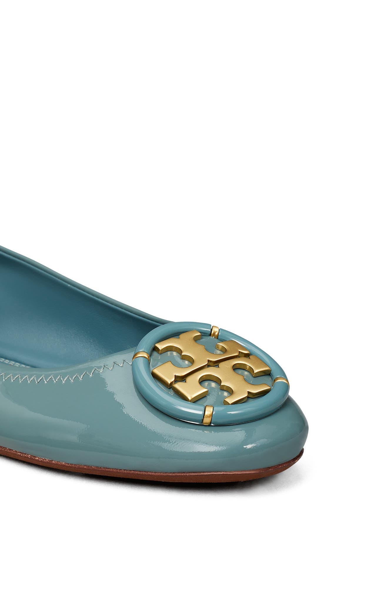 Multi Logo Ballet Flat, Alternate, color, NEW ARCTIC