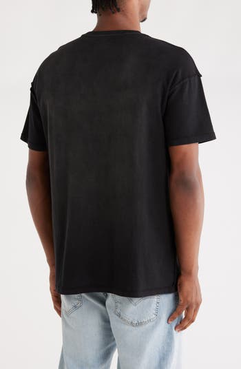 テクスチャードインサイドアウトコットンTシャツ/PURPLE BRAND Purple Brand - テクスチャード インサイドアウト クルーネック