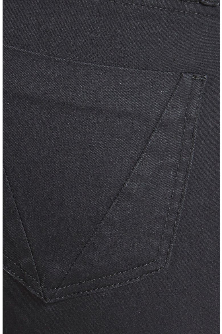 Stretch Skinny Jeans, Alternate, color, BLACK