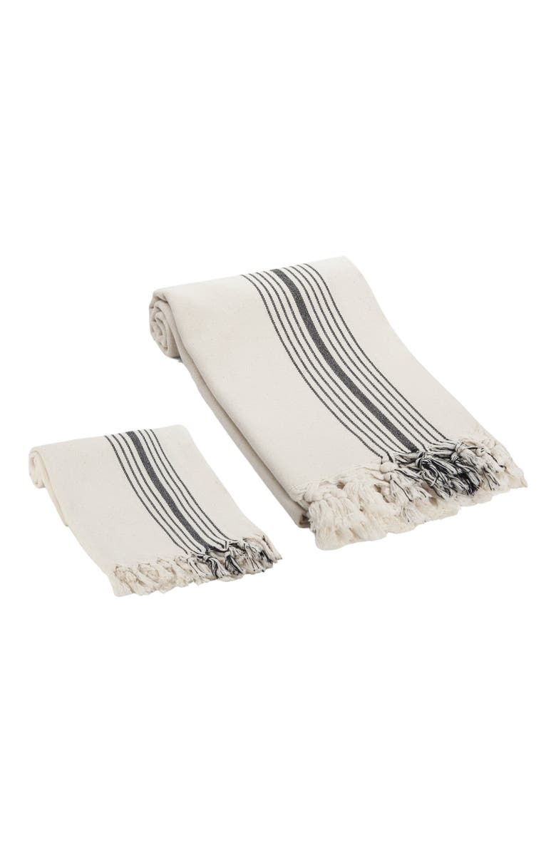 Olive & Linen Allez Turkish Towel Set, Main, color, 
