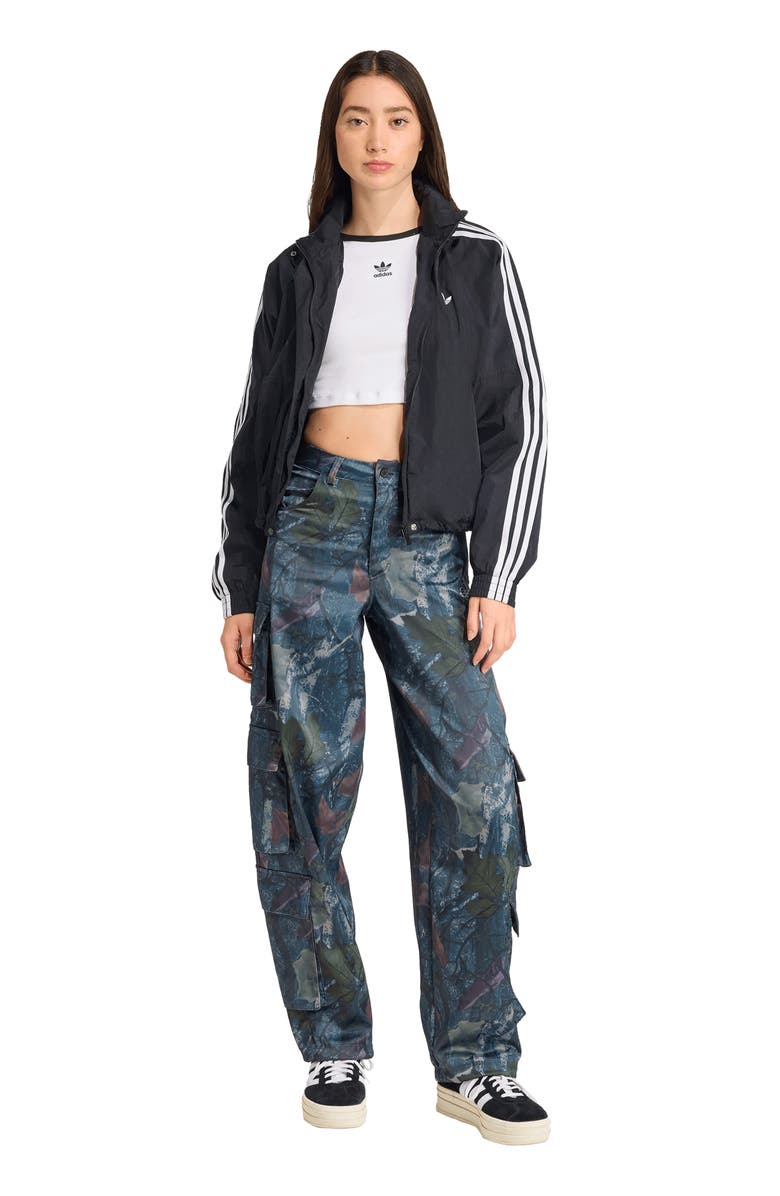 adidas Satin Cargo Pants, Alternate, color, 