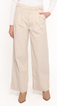 Petal & Pup Faelan Wide Leg Corduroy Pants