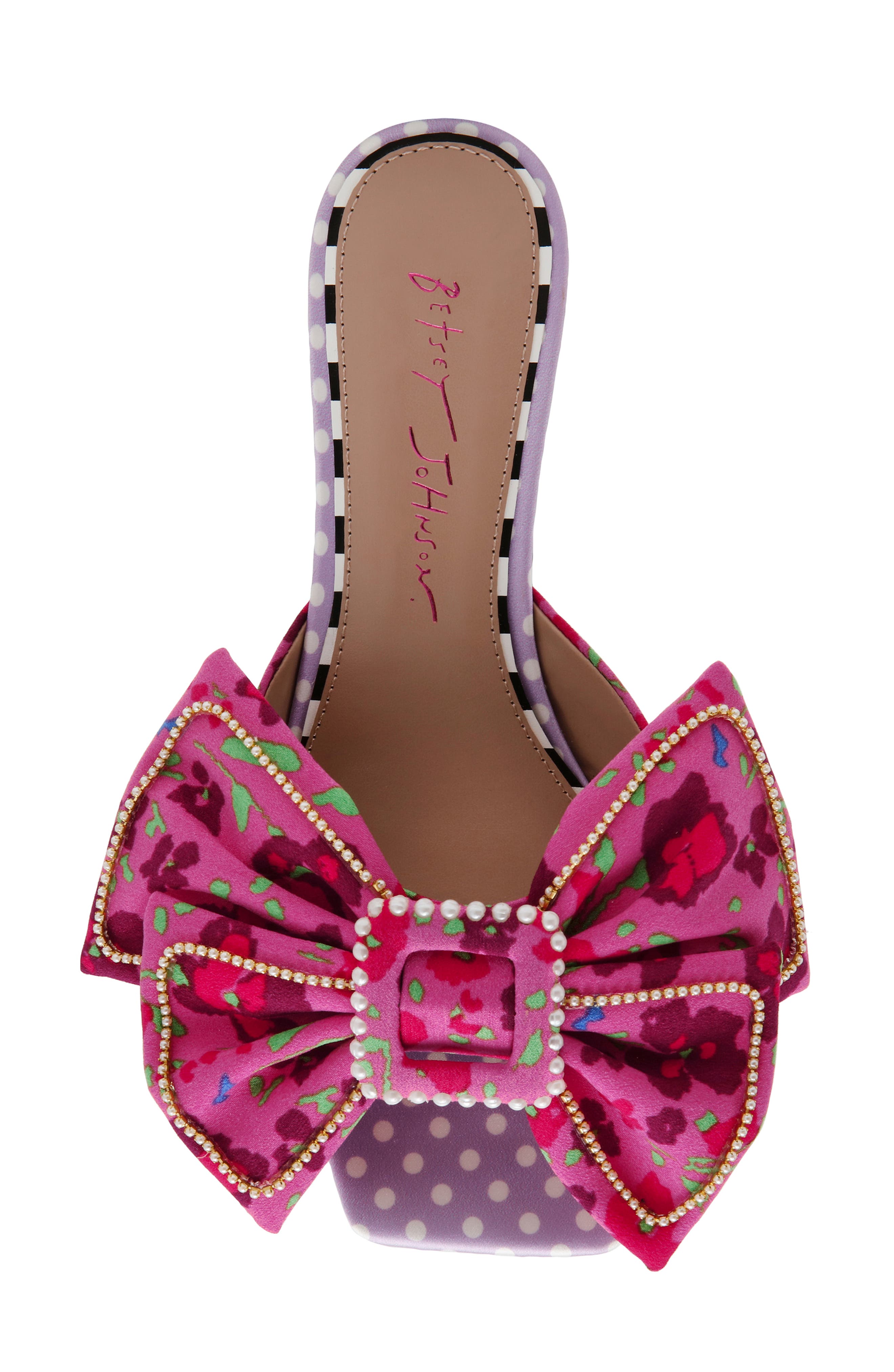 Betsey Johnson Aylah Slide Sandal, Alternate, color, 