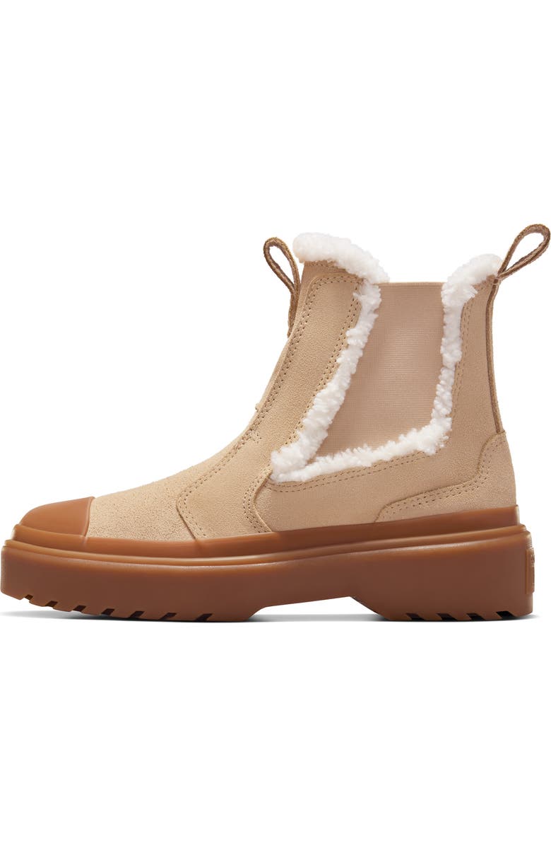 Converse Kids' Chuck Taylor<sup>®</sup> All Star<sup>®</sup> Chelsea Boot, Alternate, color, Warm Quarry/ Egret/ Gum