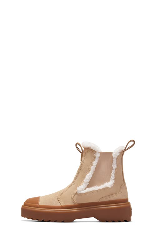 Converse Kids' Chuck Taylor® All Star® Chelsea Boot In Warm Quarry/egret/gum