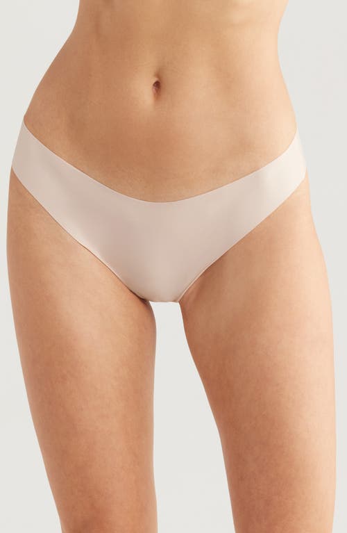 Simone Perele Uniq Seamless Thong in Peau Rose 