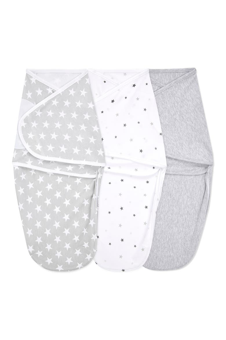 Aden & Anais Essentials Wrap Swaddle - Set of 3, Main, color, TWINKLE
